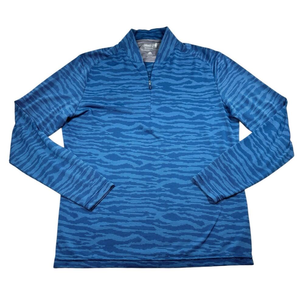Johnnie-O Mizner Quarter Zip Mens M Performance Pullover Golf 1/4 Preppy Outdoor